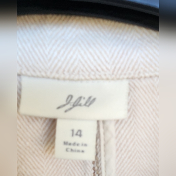 J. Jill Cream Linen/Cotton Blazer!!! - Picture 2 of 12